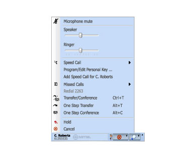 Mitel Unified Communicator Express Softphone